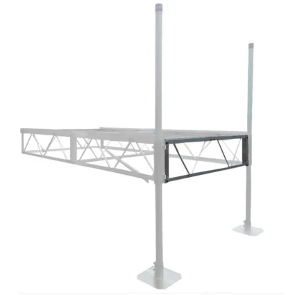 4x8-dock-frame-end-rail-3 end rail for truss frame dock