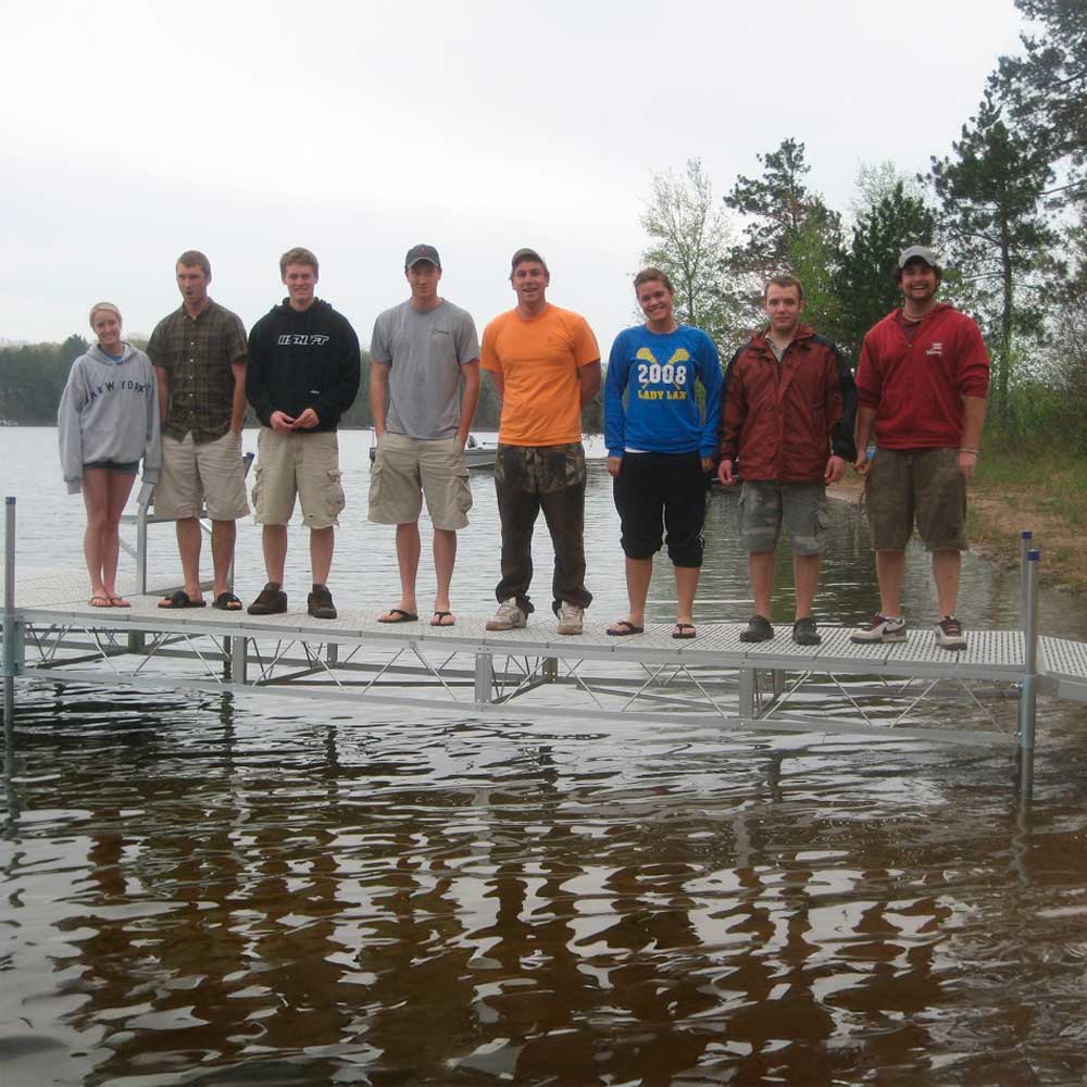 truss frame dock weight limit