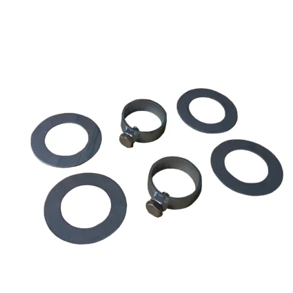 Stop_Clamp_Double dock wheel axel stop kit