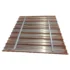 underside of aluminum decking panel