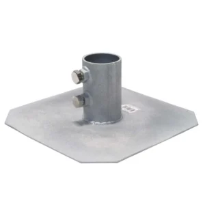 dock pipe foot plate