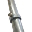 dock wheel axel stop on axel