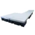low profile floating patio dock gray aluminum decking