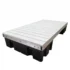 4’x8’ Low Profile Floating Dock Section aluminum gray