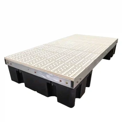 low pro section poly tan low profile floating dock section poly tan