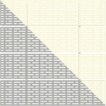 4 foot x 4 foot poly decking panel showing gray and tan poly option