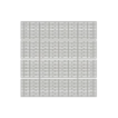 4 foot x 4 foot poly gray decking panel