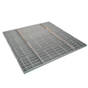 under side of 4'x4' gray poly decking panel