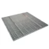 under side of 4'x4' gray poly decking panel